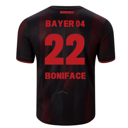 2025-2026 Bayer Leverkusen Home Shirt (Boniface 22)