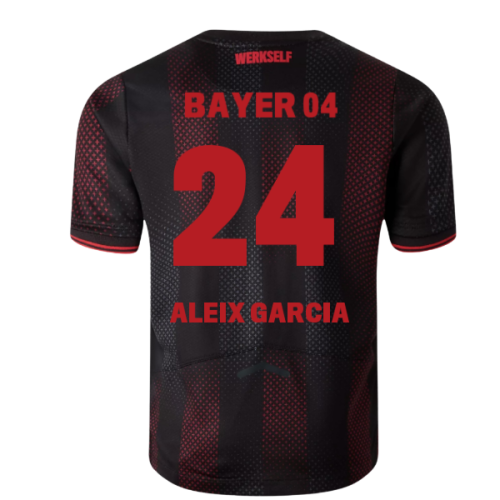 2025-2026 Bayer Leverkusen Home Shirt (Kids) (Aleix Garcia 24)