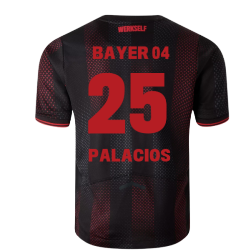 2025-2026 Bayer Leverkusen Home Shirt (Kids) (Palacios 25)