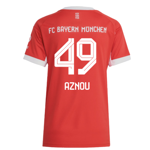 2025-2026 Bayern Munich Home Shirt (Womens) (Aznou 49)