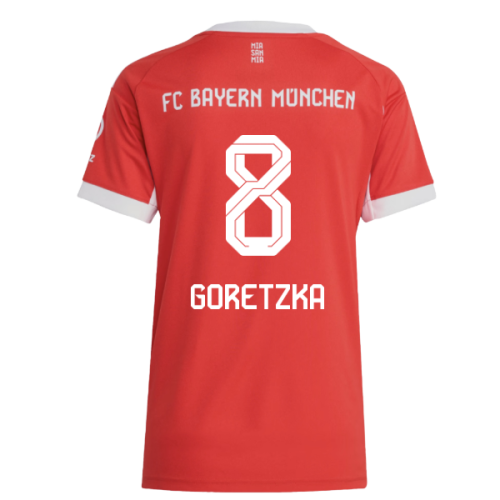 2025-2026 Bayern Munich Home Shirt (Womens) (Goretzka 8)