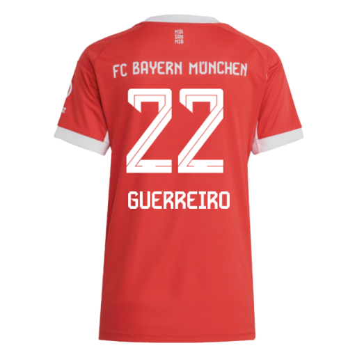 2025-2026 Bayern Munich Home Shirt (Womens) (Guerreiro 22)