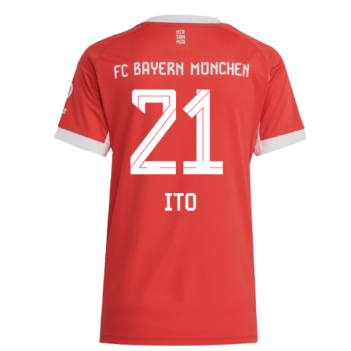 2025-2026 Bayern Munich Home Shirt (Womens) (Ito 21)