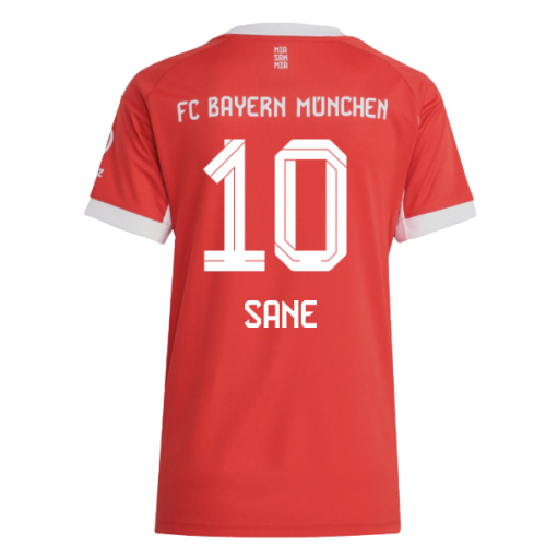 2025-2026 Bayern Munich Home Shirt (Womens) (Sane 10)