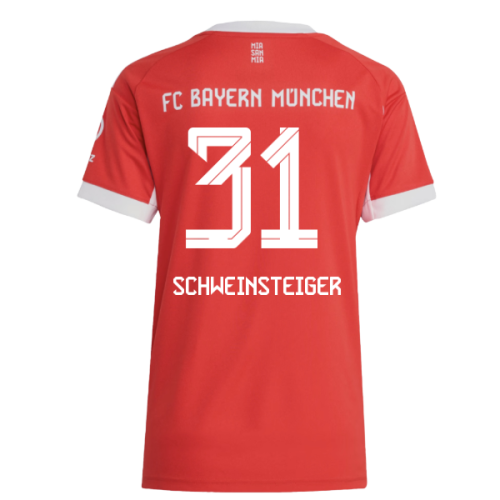2025-2026 Bayern Munich Home Shirt (Womens) (Schweinsteiger 31)