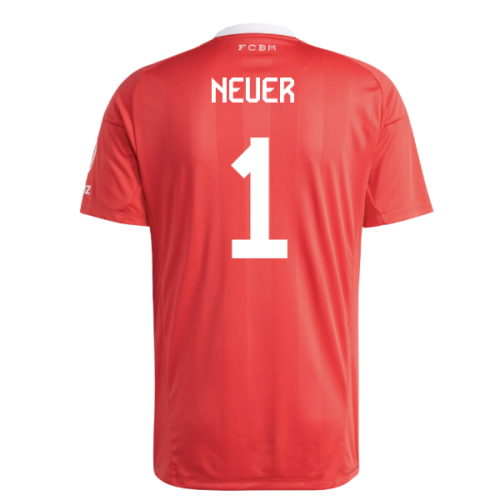 2025-2026 Bayern Munich Third Goalkeeper Shirt (Pure Ruby) (Neuer 1)