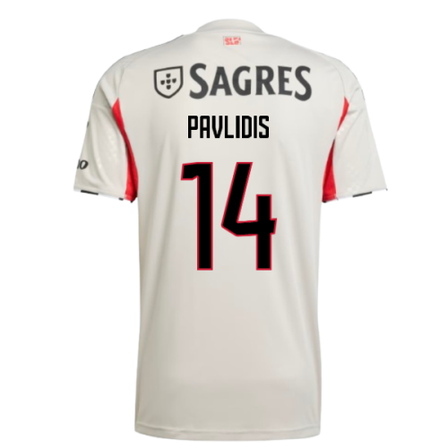 2025-2026 Benfica Away Shirt (Pavlidis 14)