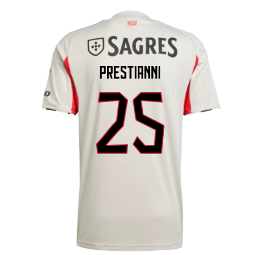 2025-2026 Benfica Away Shirt (Prestianni 25)