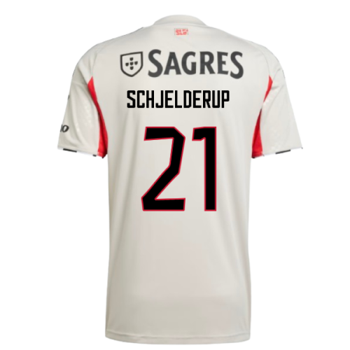 2025-2026 Benfica Away Shirt (Schjelderup 21)
