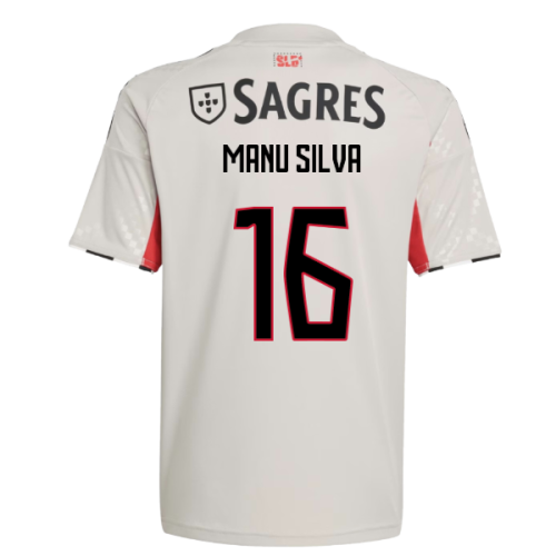2025-2026 Benfica Away Youth Kit (Manu Silva 16)