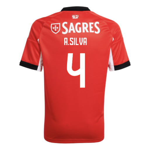 2025-2026 Benfica Home Shirt (Kids) (A.Silva 4)