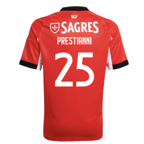 2025-2026 Benfica Home Shirt (Kids) (Prestianni 25)