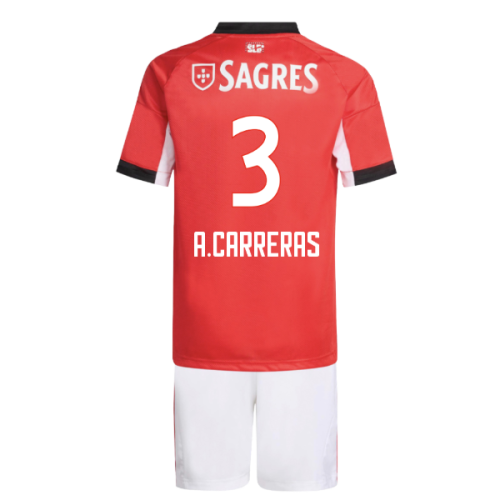2025-2026 Benfica Home Youth Kit (A.Carreras 3)