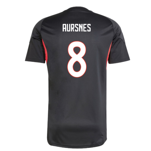 2025-2026 Benfica Training Jersey (Black) (Aursnes 8)
