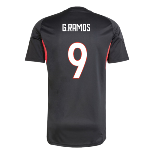 2025-2026 Benfica Training Jersey (Black) (G.Ramos 9)