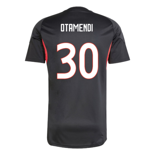 2025-2026 Benfica Training Jersey (Black) (Otamendi 30)
