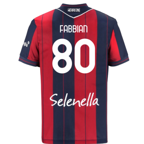 2025-2026 Bologna Home Shirt (Fabbian 80)
