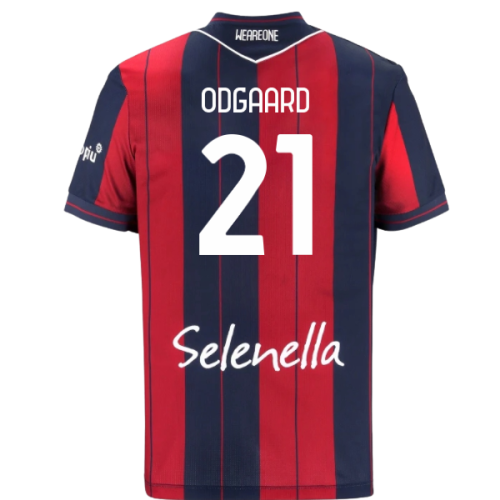 2025-2026 Bologna Home Shirt (Odgaard 21)