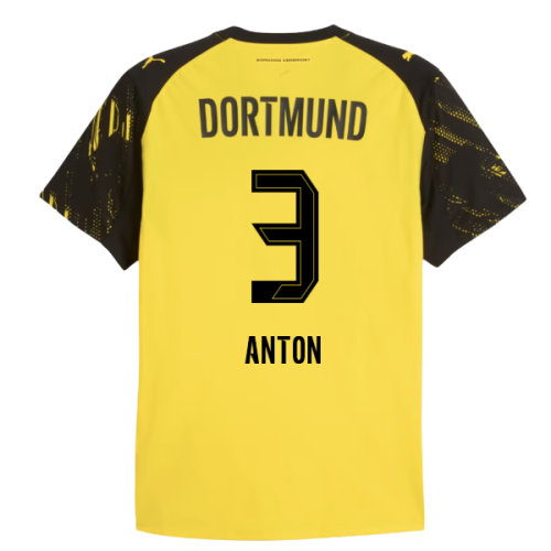 2025-2026 Borussia Dortmund Authentic Home Shirt (Anton 3)