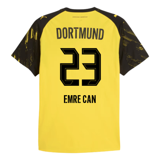 2025-2026 Borussia Dortmund Authentic Home Shirt (Emre Can 23)