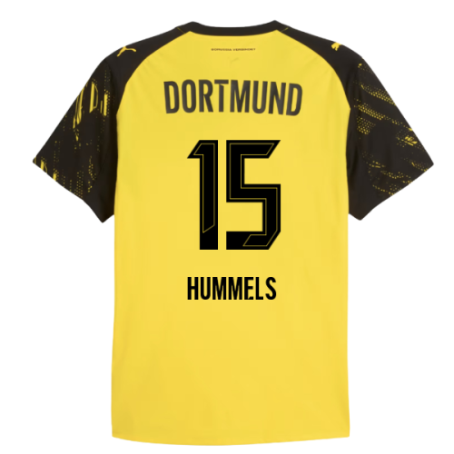 2025-2026 Borussia Dortmund Authentic Home Shirt (Hummels 15)