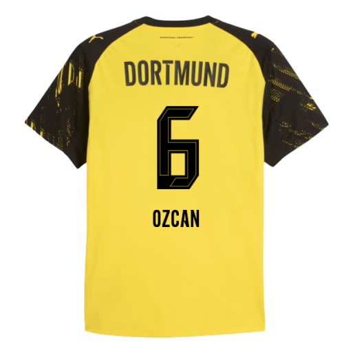 2025-2026 Borussia Dortmund Authentic Home Shirt (Ozcan 6)