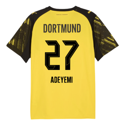 2025-2026 Borussia Dortmund Home Shirt (Adeyemi 27)