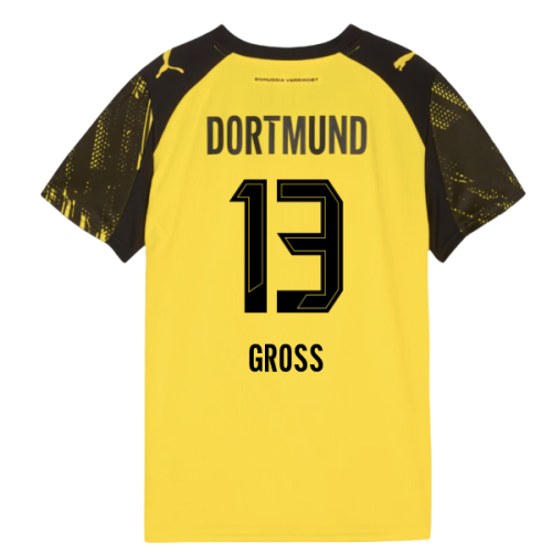 2025-2026 Borussia Dortmund Home Shirt (Kids) (Gross 13)