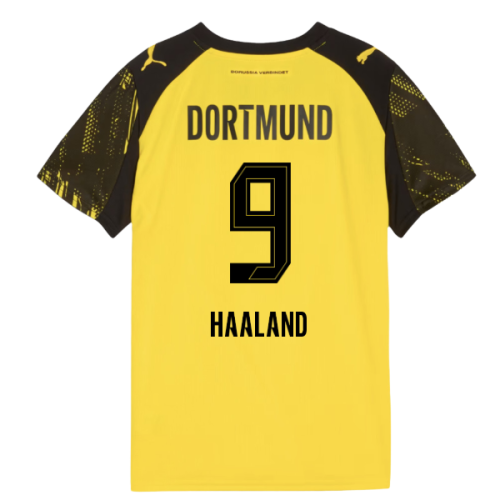 2025-2026 Borussia Dortmund Home Shirt (Kids) (Haaland 9)
