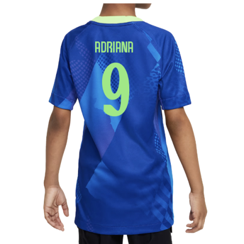 2025-2026 Brazil Womens Team Away Shirt (Kids) (Adriana 9)
