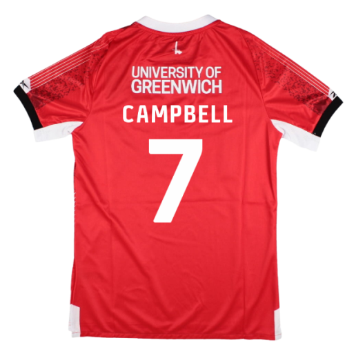 2025-2026 Charlton Athletic Home Shirt - Kids (Campbell 7)