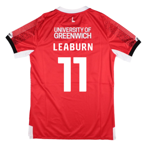 2025-2026 Charlton Athletic Home Shirt - Kids (Leaburn 11)