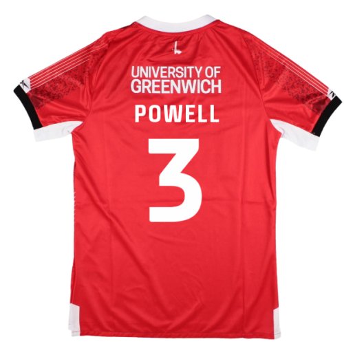 2025-2026 Charlton Athletic Home Shirt - Kids (Powell 3)
