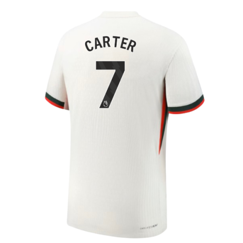 2025-2026 Chelsea Authentic Dri-Fit ADV Away Shirt (Carter 7)