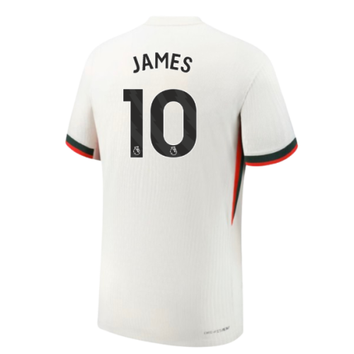 2025-2026 Chelsea Authentic Dri-Fit ADV Away Shirt (James 10)