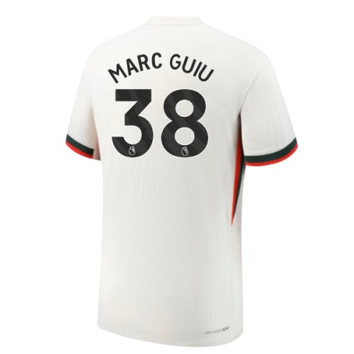 2025-2026 Chelsea Authentic Dri-Fit ADV Away Shirt (Marc Guiu 38)