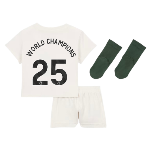 2025-2026 Chelsea Away Baby Kit (World Champions 25)