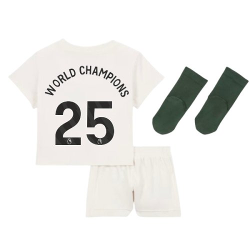 2025-2026 Chelsea Away Baby Kit (World Champions 25)
