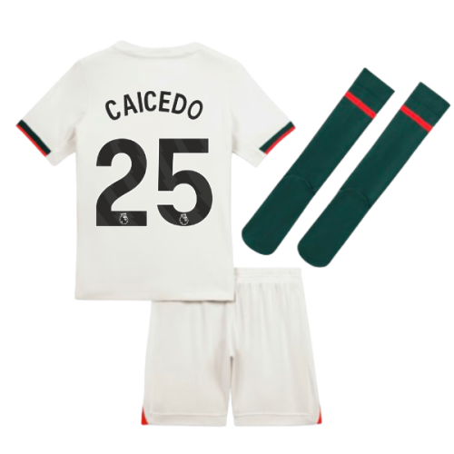 2025-2026 Chelsea Away Mini Kit (Caicedo 25)