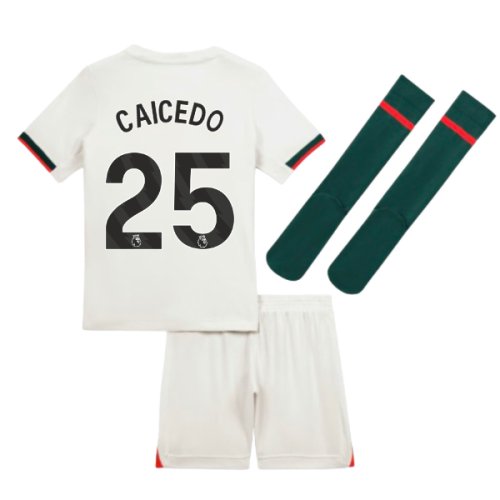 2025-2026 Chelsea Away Mini Kit (Caicedo 25)