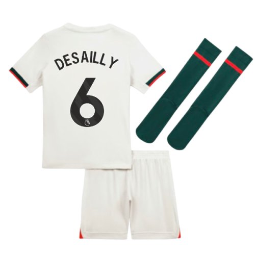 2025-2026 Chelsea Away Mini Kit (Desailly 6)