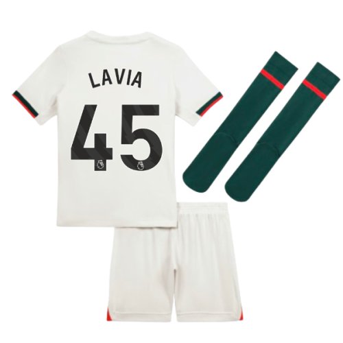 2025-2026 Chelsea Away Mini Kit (Lavia 45)
