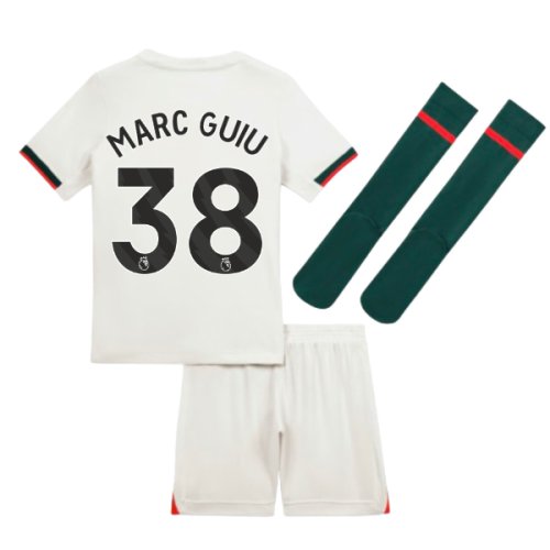 2025-2026 Chelsea Away Mini Kit (Marc Guiu 38)