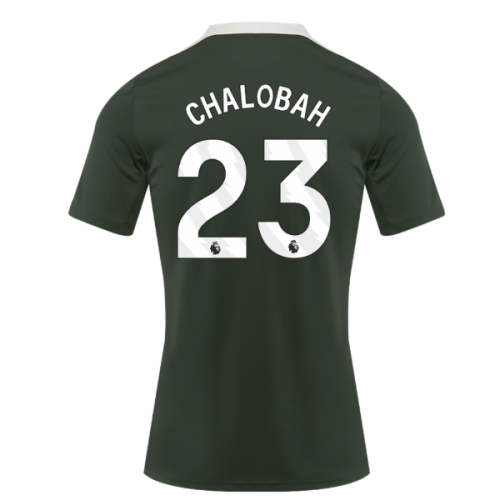 2025-2026 Chelsea Dri-Fit Strike Training Shirt (Green) (Chalobah 23)