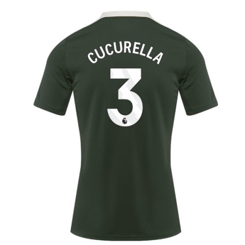 2025-2026 Chelsea Dri-Fit Strike Training Shirt (Green) (Cucurella 3)