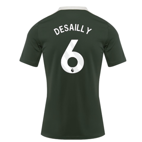 2025-2026 Chelsea Dri-Fit Strike Training Shirt (Green) (Desailly 6)