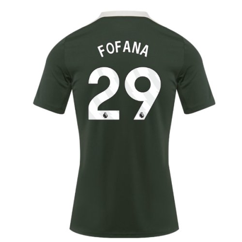 2025-2026 Chelsea Dri-Fit Strike Training Shirt (Green) (Fofana 29)