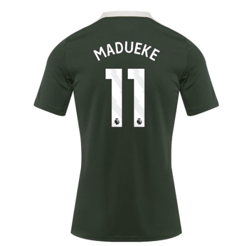 2025-2026 Chelsea Dri-Fit Strike Training Shirt (Green) (Madueke 11)