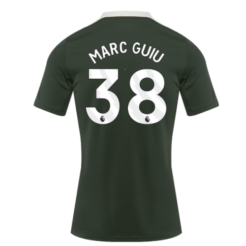 2025-2026 Chelsea Dri-Fit Strike Training Shirt (Green) (Marc Guiu 38)