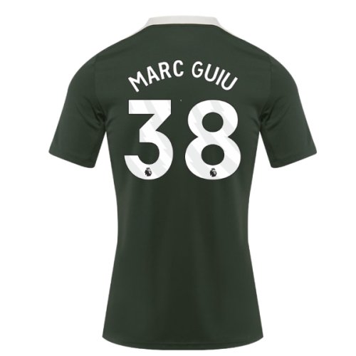 2025-2026 Chelsea Dri-Fit Strike Training Shirt (Green) (Marc Guiu 38)